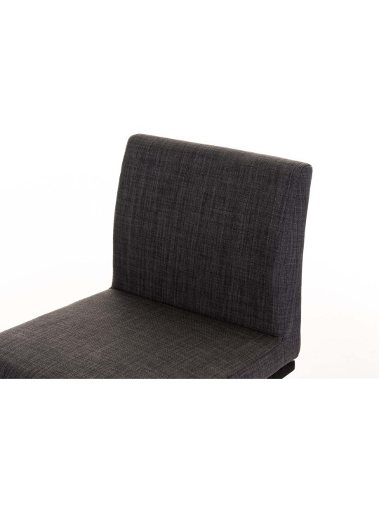 Barkruk Panama B stof, donkergrijs