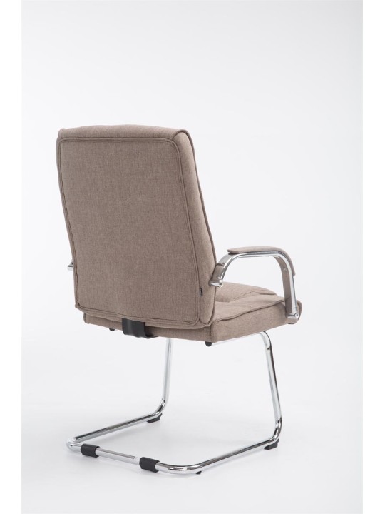Bezoekersstoel Attila stof, taupe Bezoekersstoel Attila stof, taupe