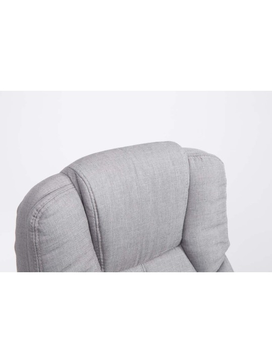 Bureaustoel BIG Xanthos stof V2, grijs