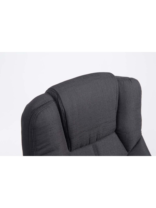 Bureaustoel BIG Xanthos stof V2, zwart