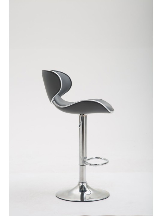 Barkruk Las Vegas V2 chroom, grijs Barkruk Las Vegas V2 chroom, grijs