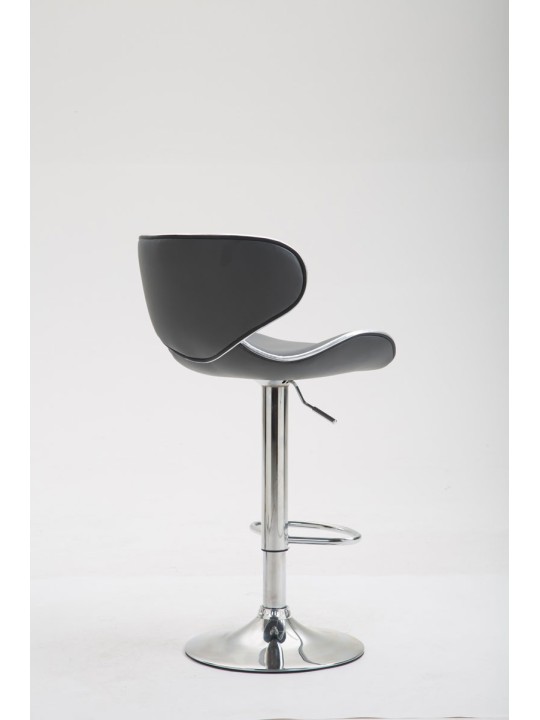 Barkruk Las Vegas V2 chroom, grijs Barkruk Las Vegas V2 chroom, grijs