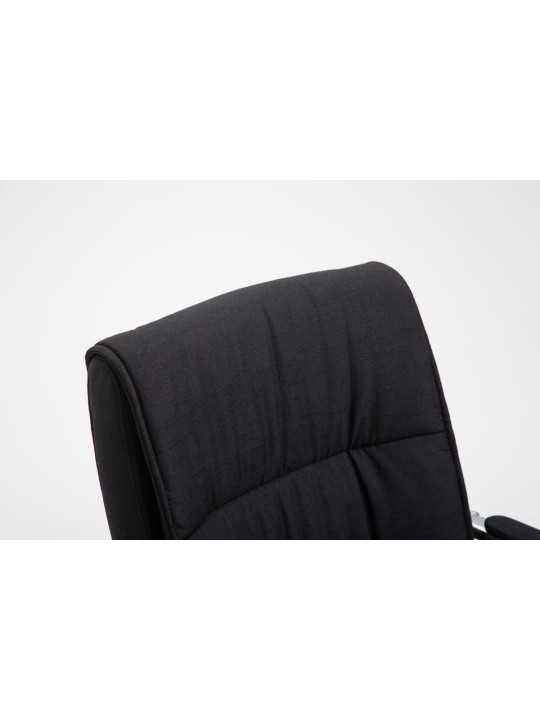 Bezoekersstoel Sievert stof, zwart Bezoekersstoel Sievert stof, zwart