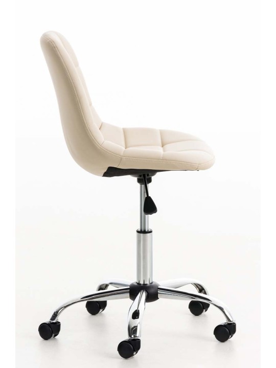 Emil kunstleren bureaustoel, crème