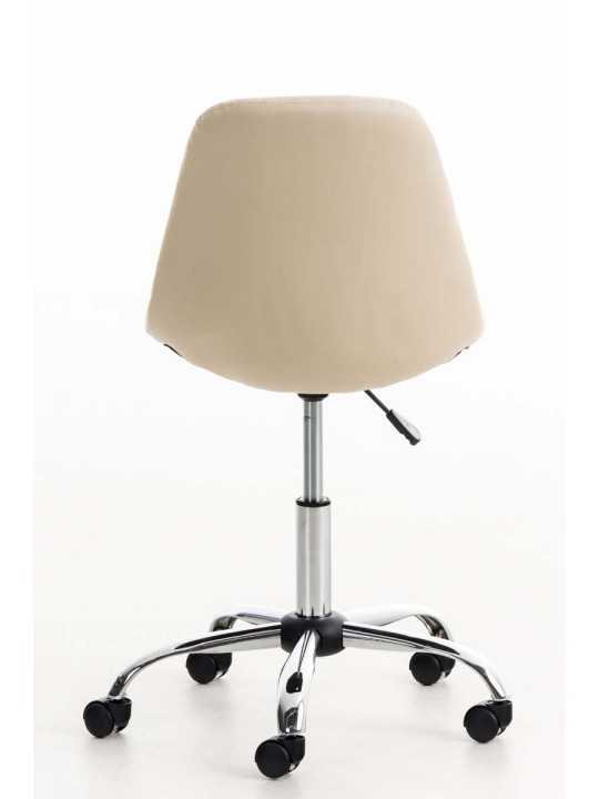 Emil kunstleren bureaustoel, crème