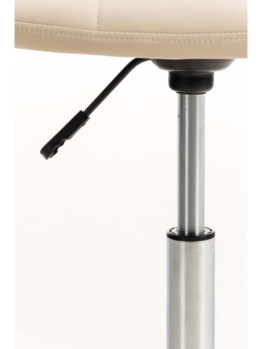 Emil kunstleren bureaustoel, crème