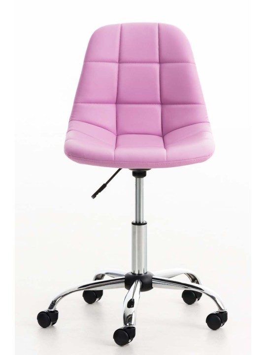Emil kunstleren bureaustoel, roze