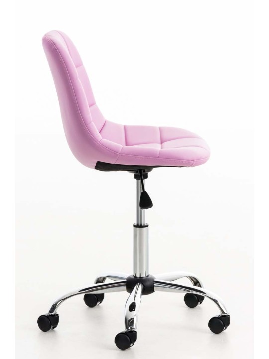 Emil kunstleren bureaustoel, roze