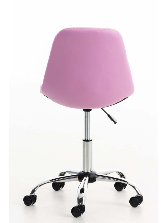 Emil kunstleren bureaustoel, roze