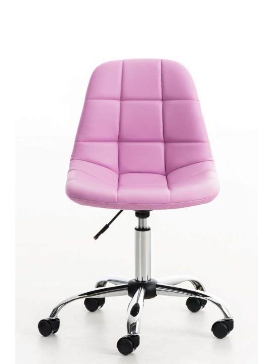 Emil kunstleren bureaustoel, roze