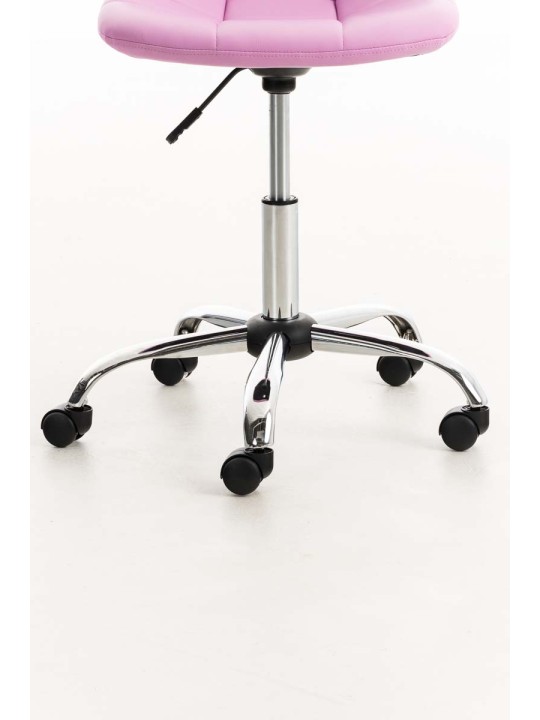 Emil kunstleren bureaustoel, roze