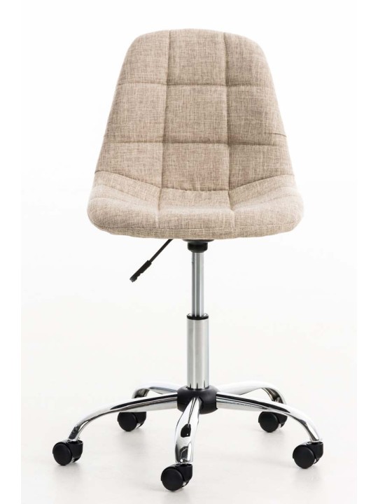 Bureaustoel Emil stof, crème Bureaustoel Emil stof, crème