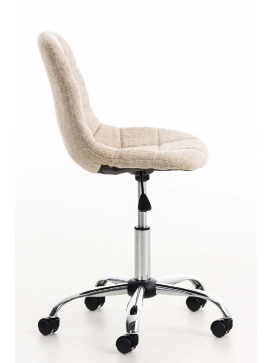 Bureaustoel Emil stof, crème Bureaustoel Emil stof, crème