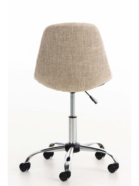 Bureaustoel Emil stof, crème Bureaustoel Emil stof, crème