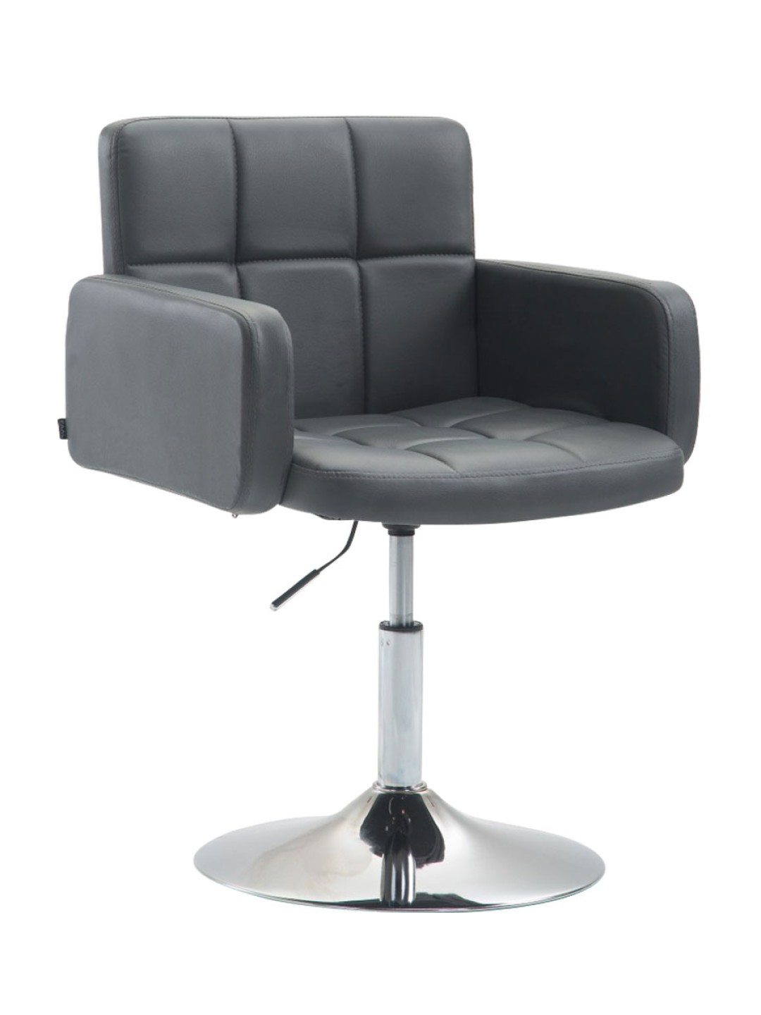 Ligstoel Los Angeles kunstleer, grijs