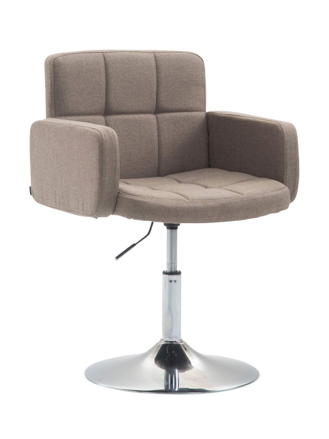 Ligstoel Los Angeles stof, taupe