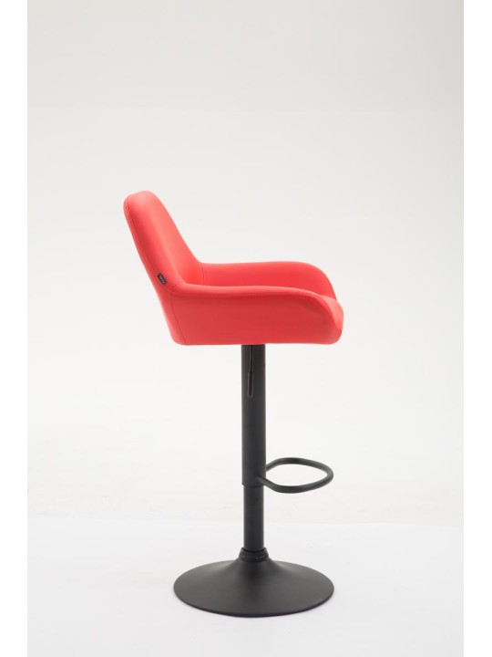 Barkruk Braga kunstleer B, rood