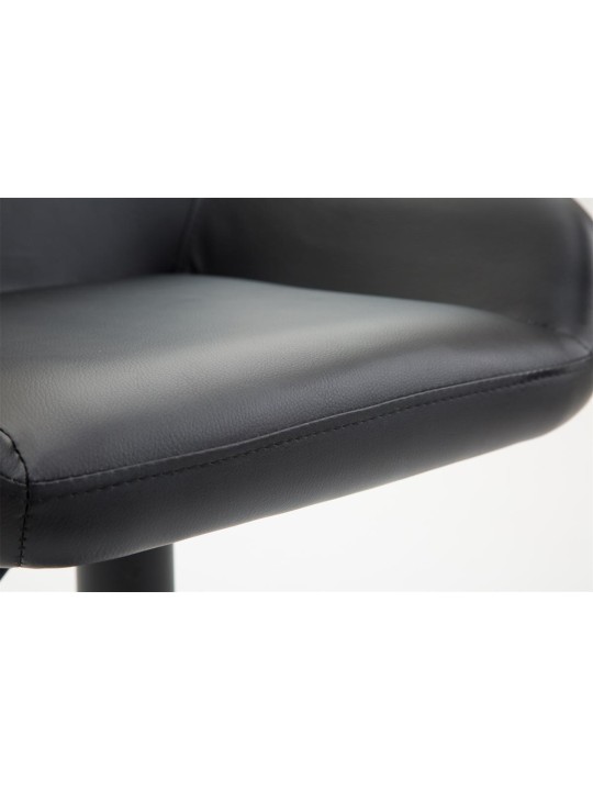 Barkruk Braga kunstleer B, zwart Barkruk Braga kunstleer B, zwart