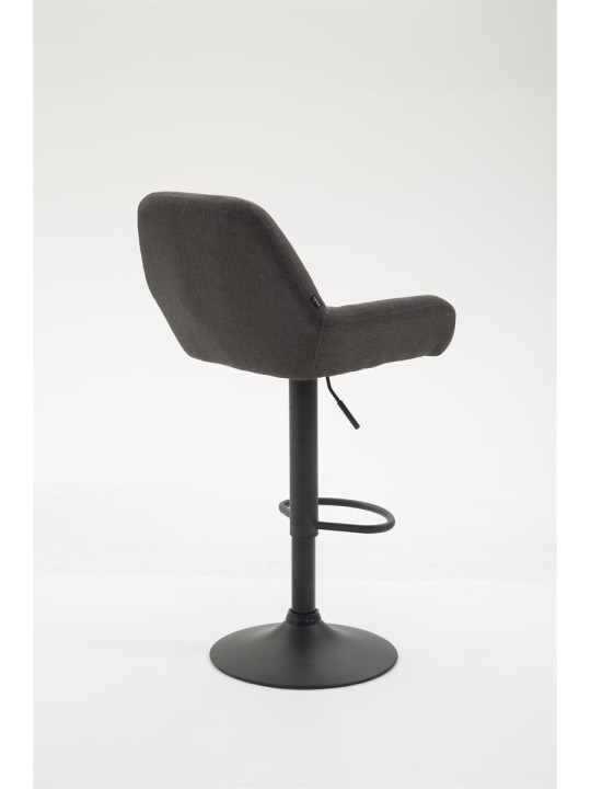 Barkruk Braga stof B, donkergrijs