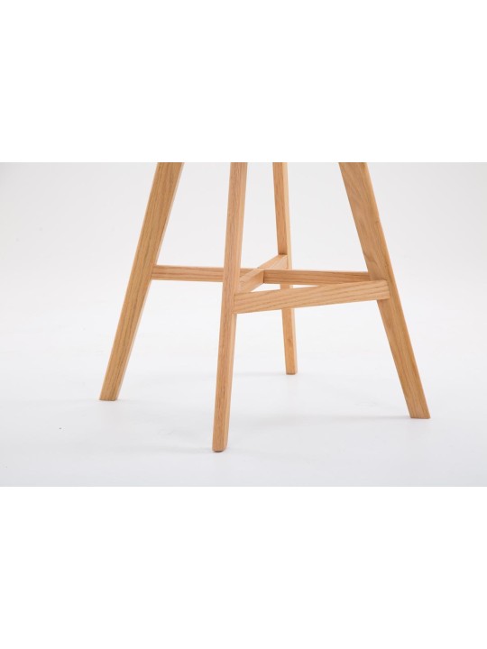 Barkruk Cannes kunstleer Natura, bruin