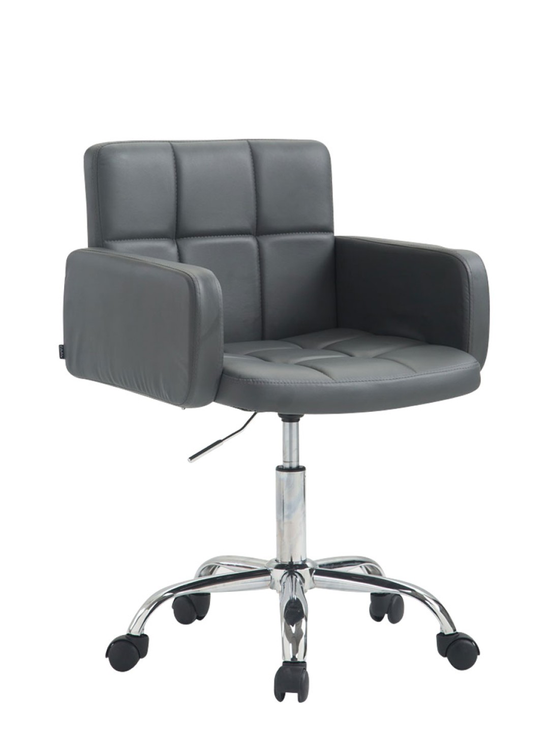 Werkkruk Los Angeles kunstleer, grijs