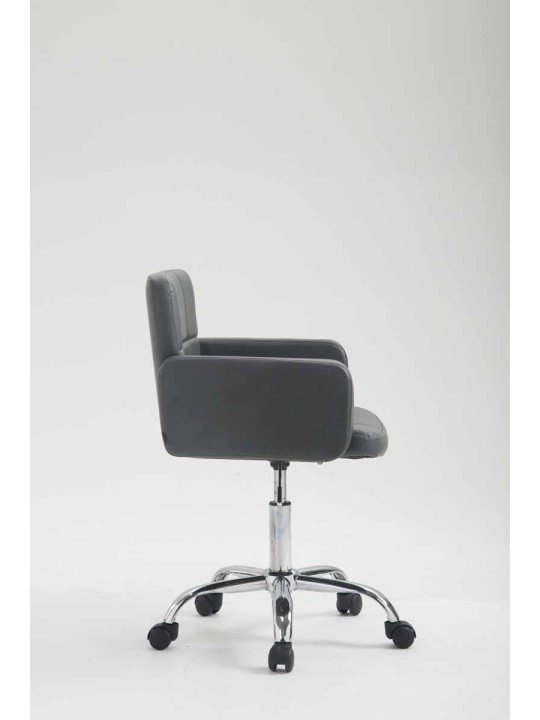 Werkkruk Los Angeles kunstleer, grijs