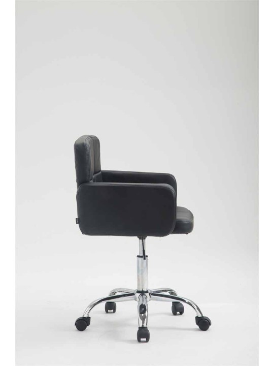 Werkkruk Los Angeles kunstleer, zwart