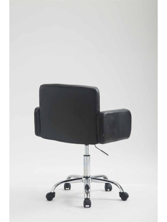 Werkkruk Los Angeles kunstleer, zwart