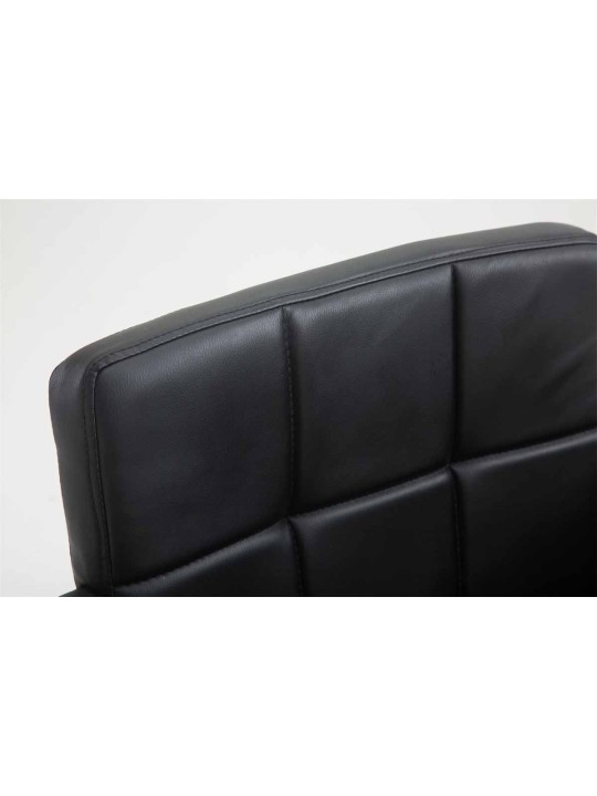 Werkkruk Los Angeles kunstleer, zwart