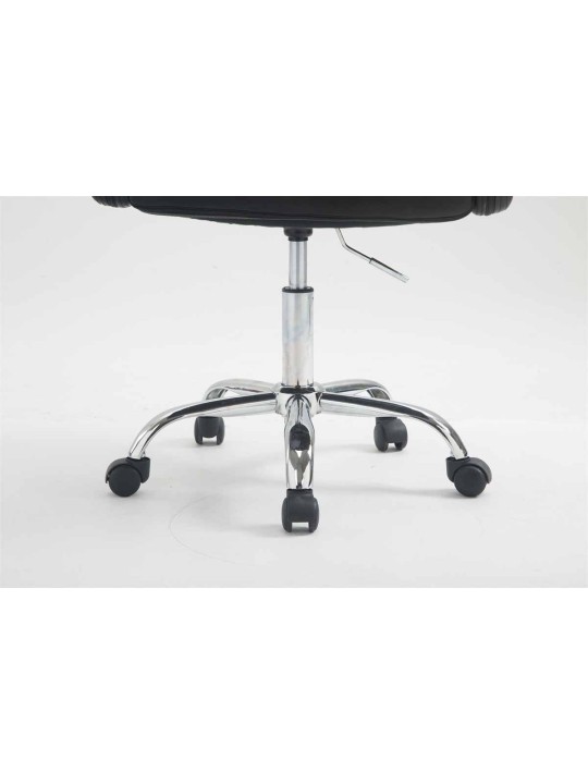 Werkkruk Los Angeles kunstleer, zwart