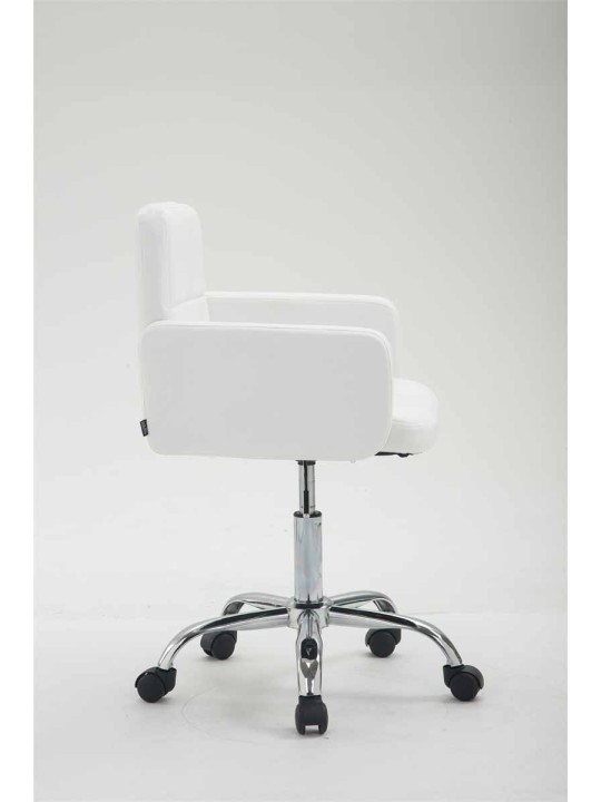 Werkkruk Los Angeles kunstleer, wit Werkkruk Los Angeles kunstleer, wit