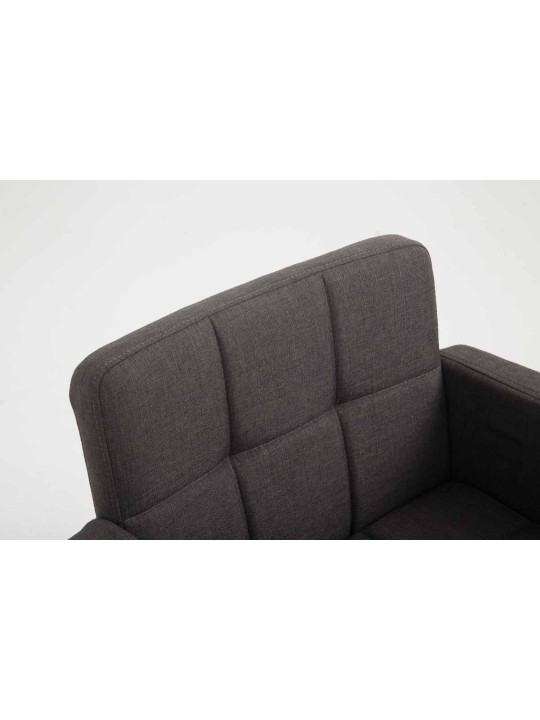 Werkkruk Los Angeles stof, donkergrijs