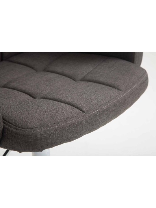 Werkkruk Los Angeles stof, donkergrijs