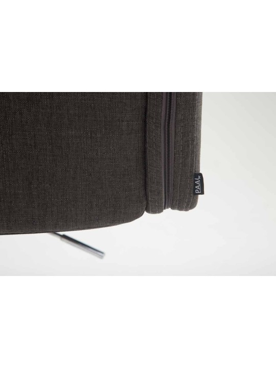 Werkkruk Los Angeles stof, donkergrijs