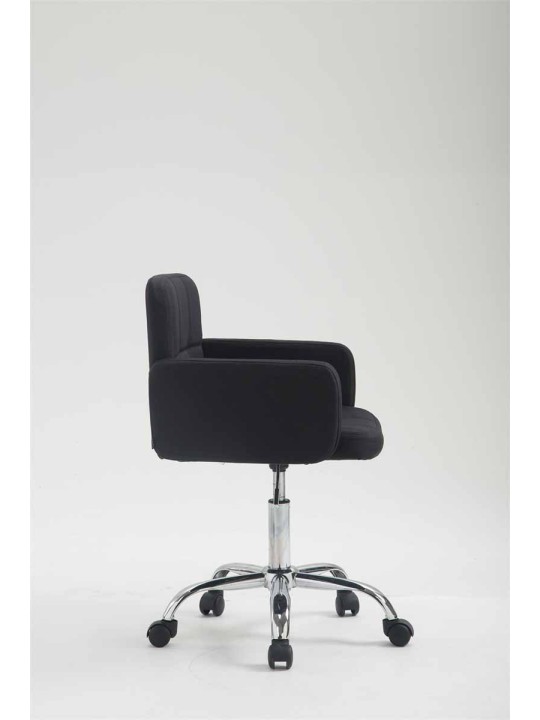 Werkkruk Los Angeles stof, zwart