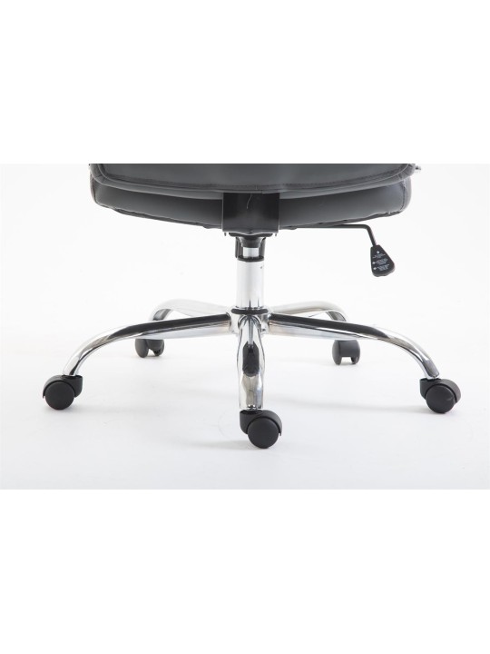 Bureaustoel Vaud kunstleer, grijs