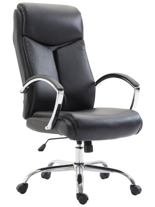 Bureaustoel Vaud kunstleer, zwart Bureaustoel Vaud kunstleer, zwart