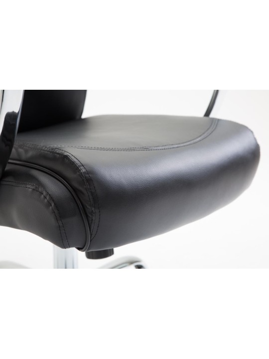 Bureaustoel Vaud kunstleer, zwart Bureaustoel Vaud kunstleer, zwart