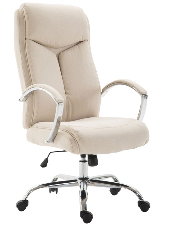 Bureaustoel Vaud stof, crème Bureaustoel Vaud stof, crème