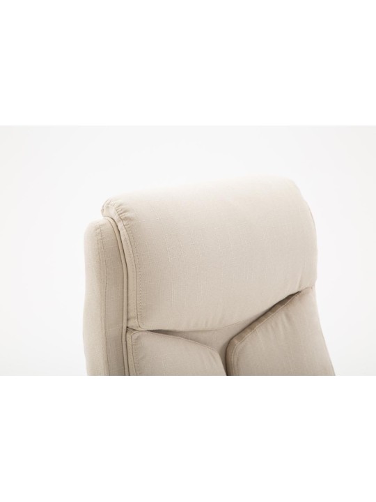 Bureaustoel Vaud stof, crème Bureaustoel Vaud stof, crème