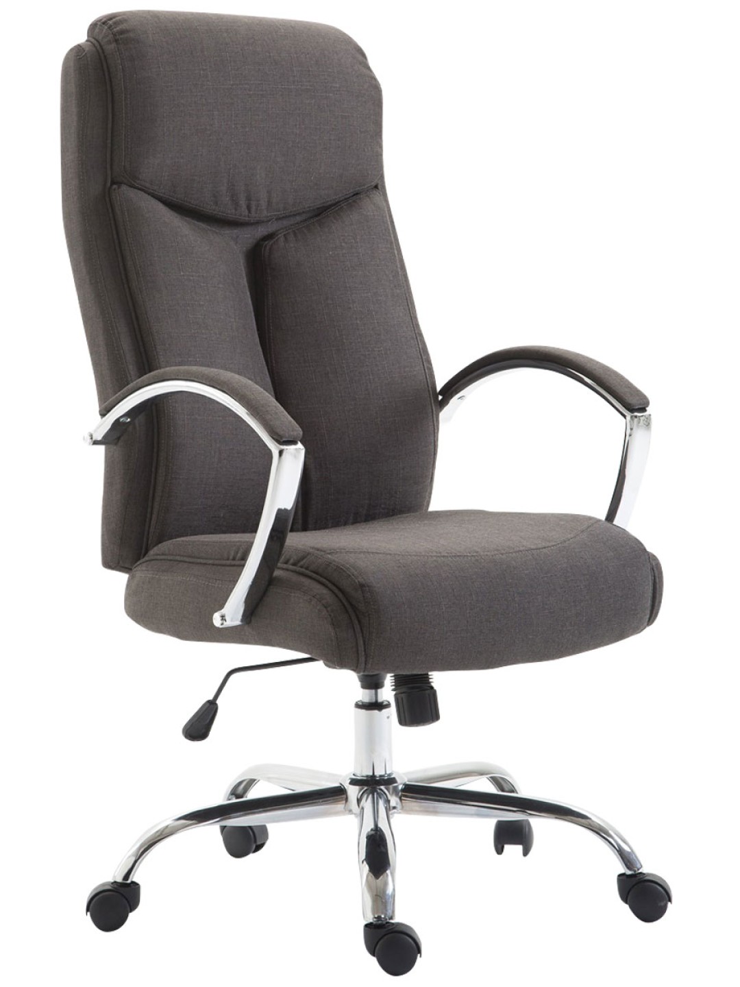 Bureaustoel Vaud stof, donkergrijs