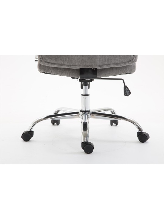 Bureaustoel Vaud stof, grijs