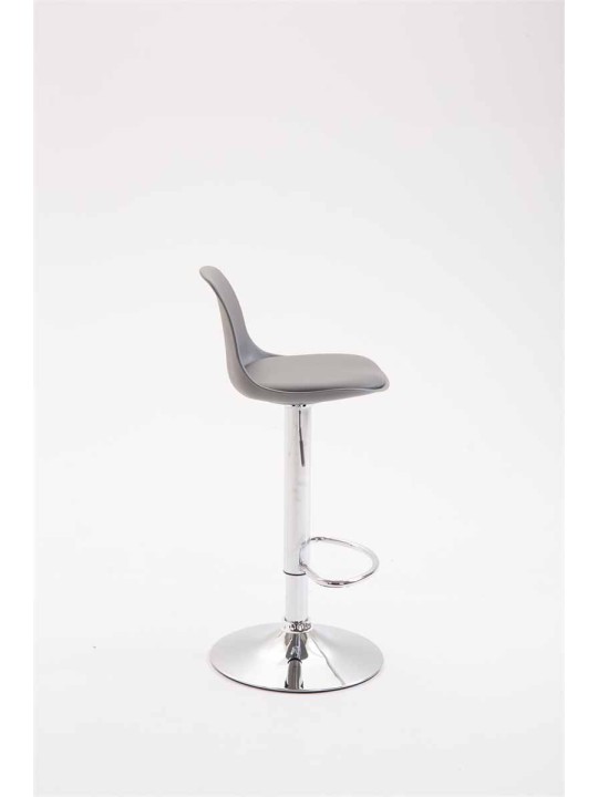 Barkruk Kiel kunstleer, grijs