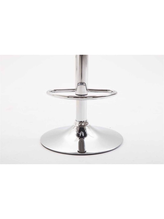 Barkruk Kiel volledig gestoffeerd kunstleer, grijs