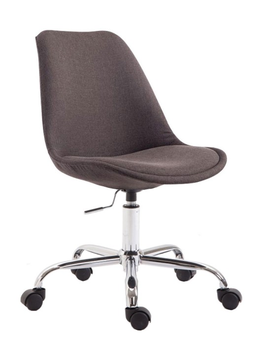Bureaustoel Toulouse stof, donkergrijs
