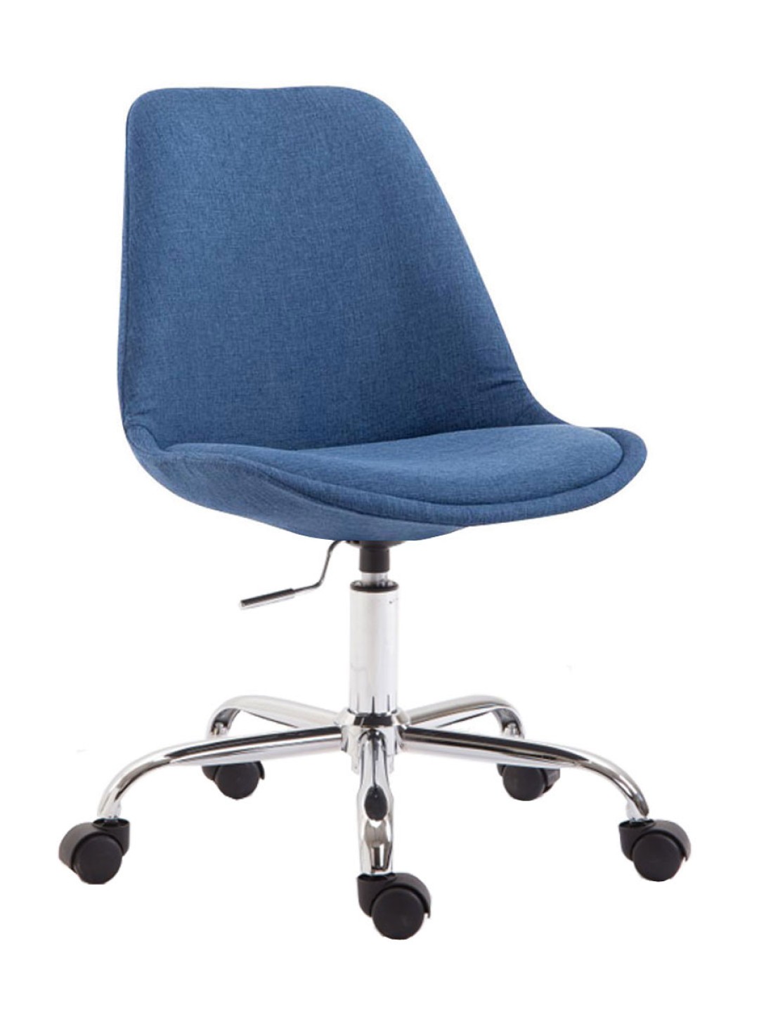 Bureaustoel Toulouse stof, blauw