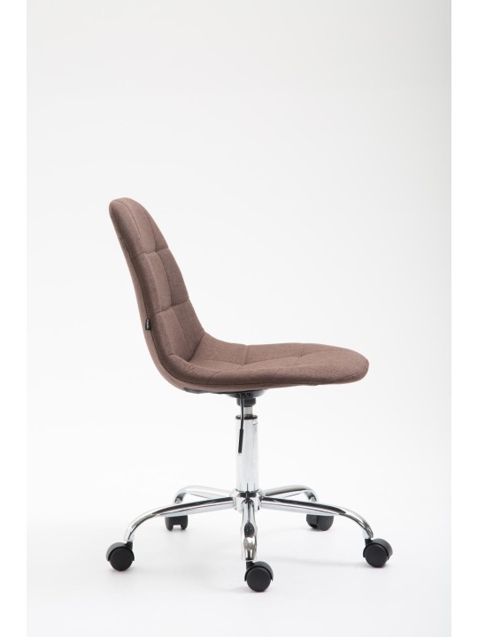 Bureaustoel Reims stof, bruin