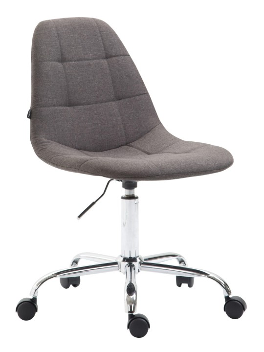 Bureaustoel Reims stof, donkergrijs
