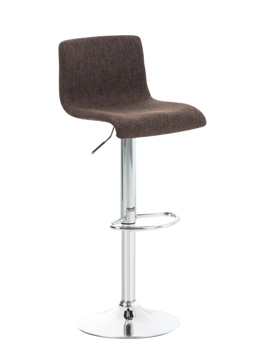 Barkruk Hoover stof C, bruin