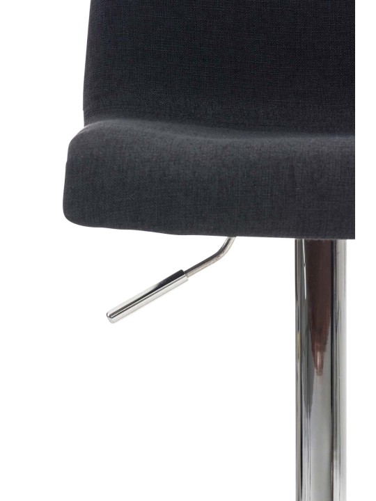 Barkruk Hoover stof C, zwart